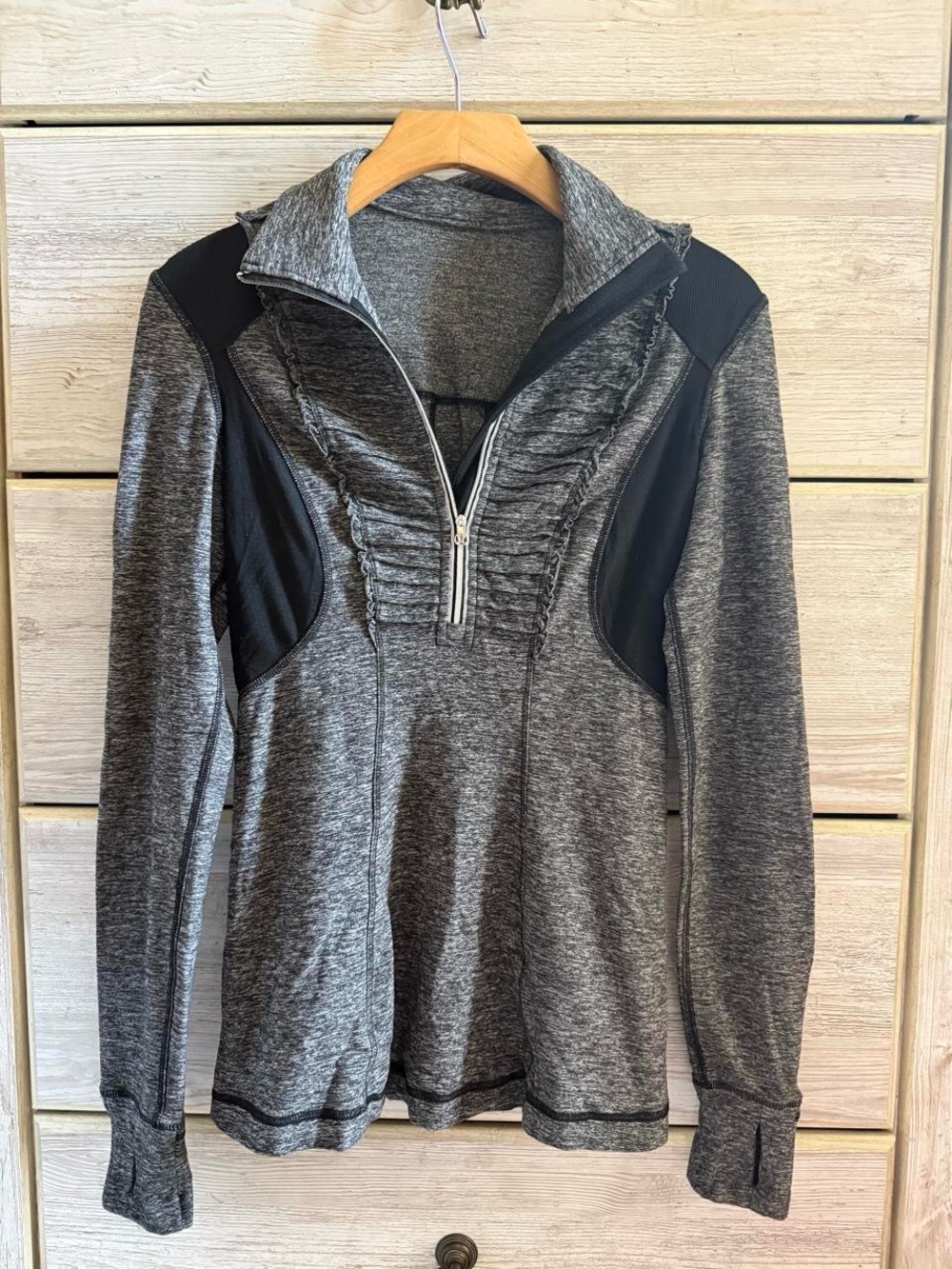Rare Vintage Lululemon "Run Your Heart Out" Half-Zip Pullover